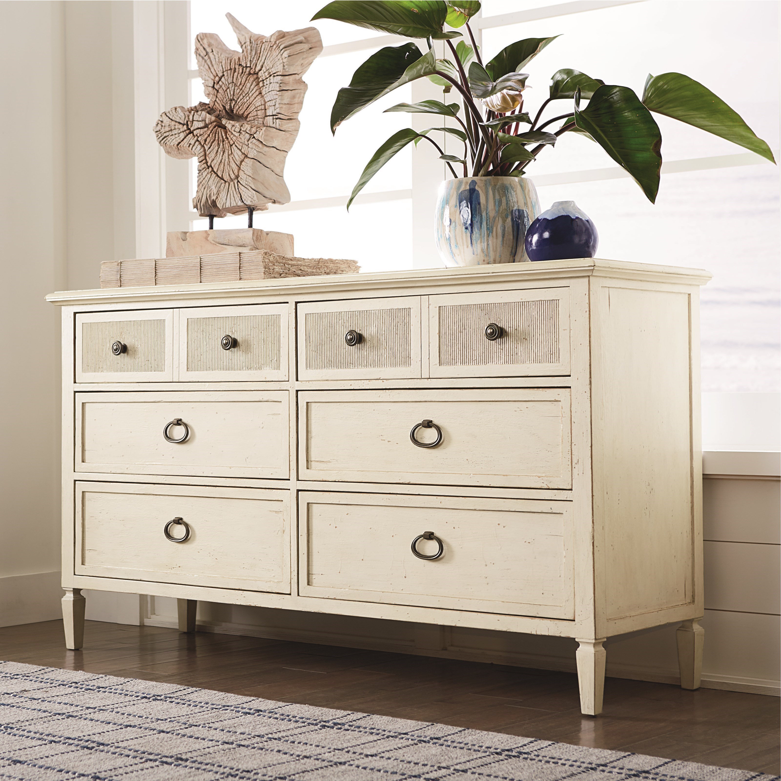 Coastal dresser and clearance nightstand